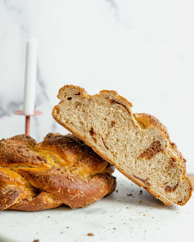 Coffee Cake Challah