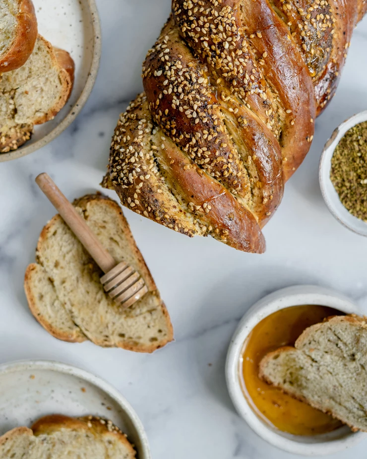 Za’atar Honey Challah