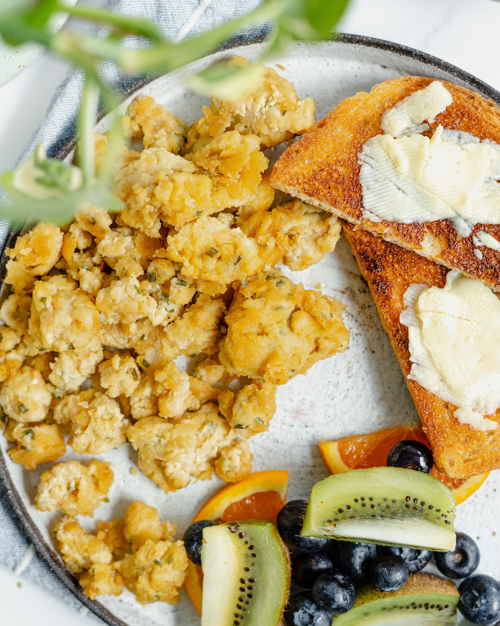 Just Egg Chickpea “Egg” Scramble