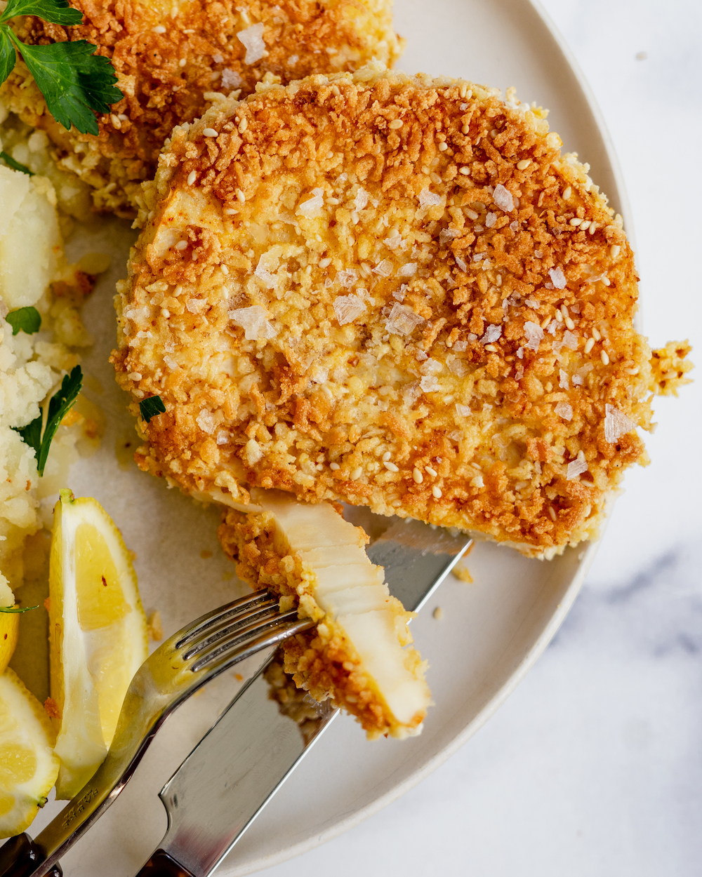 Celeriac Schnitzel
