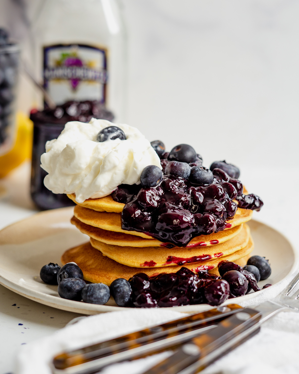 Manischewitz blueberry compote