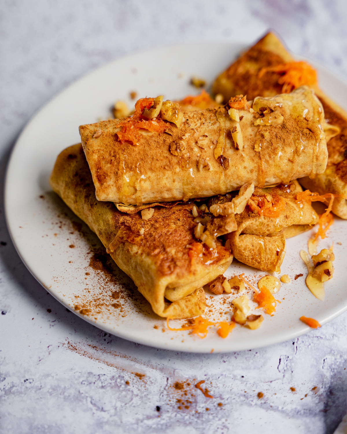 Carrot Cake blintzes