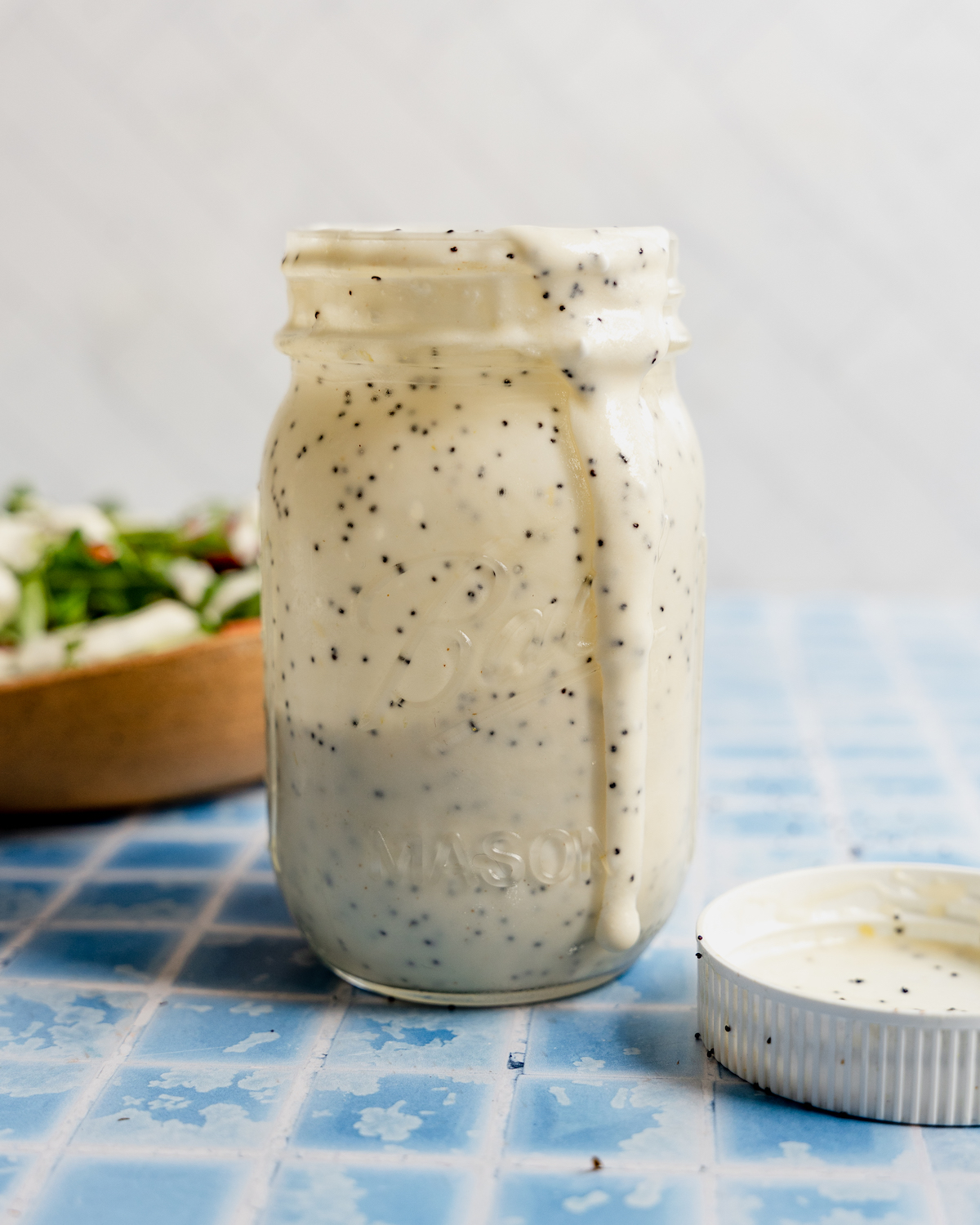 Vegan Coconut Poppyseed Dressing