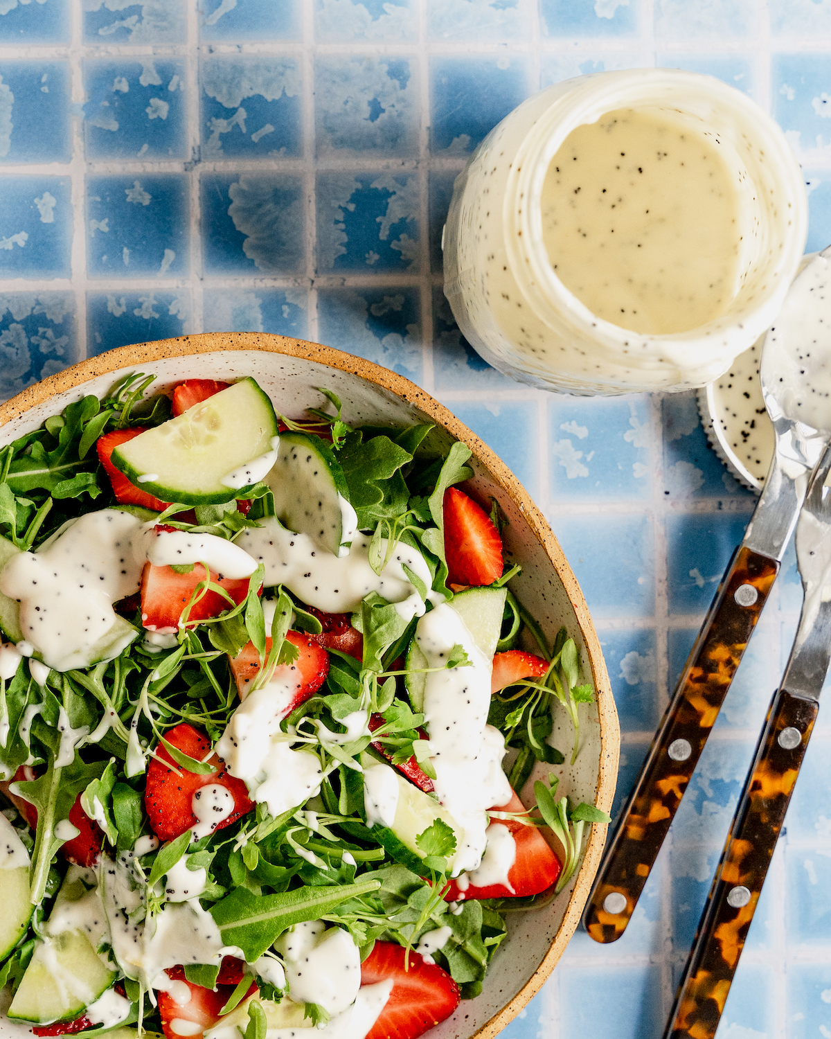 Vegan Coconut Poppyseed Dressing