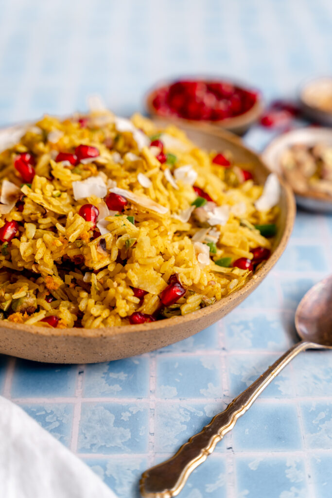 Pomegranate & Pistachio Rice Pilaf